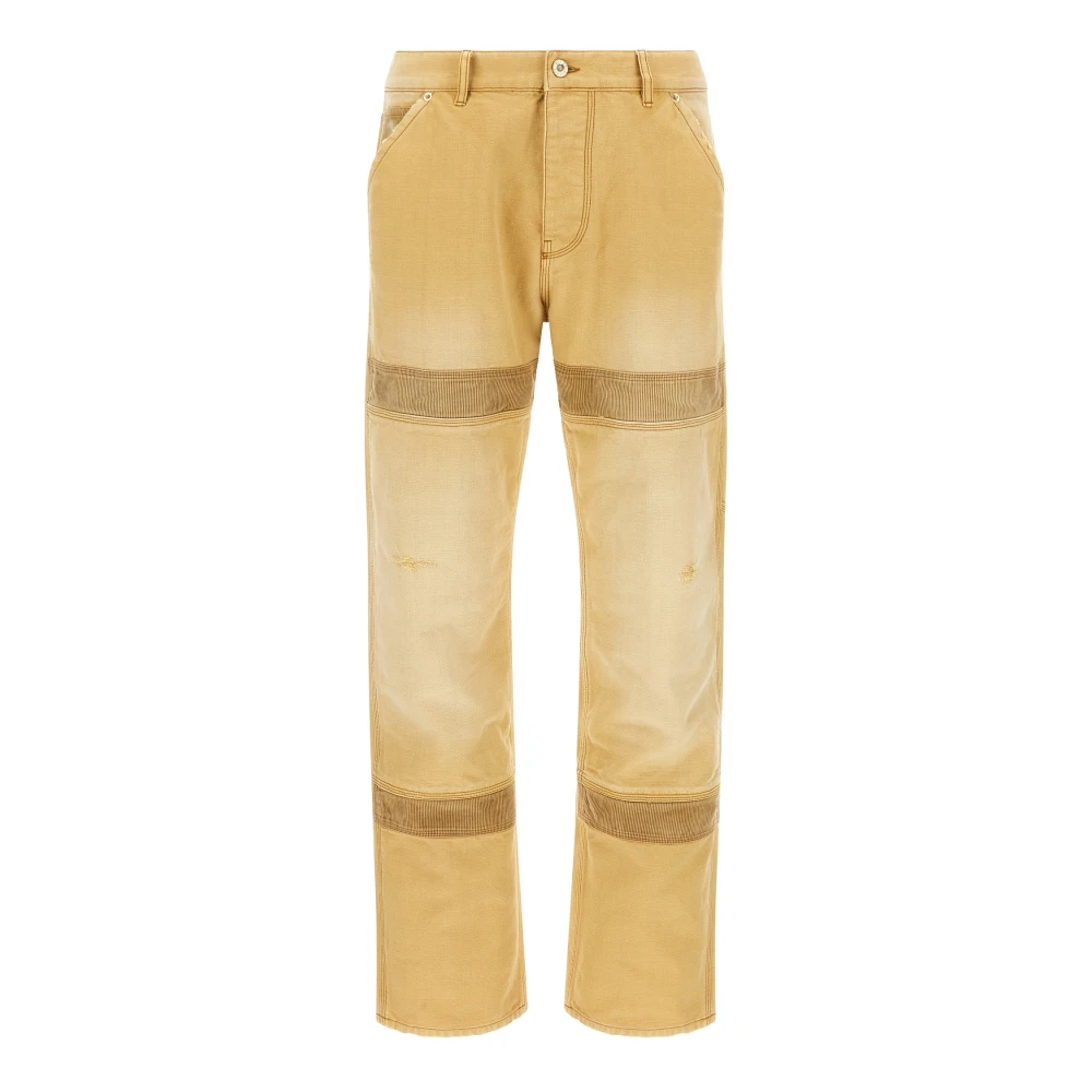 Wales Bonner Straight Fit Jeans, Male, W32, Sierra Trouser Beige
