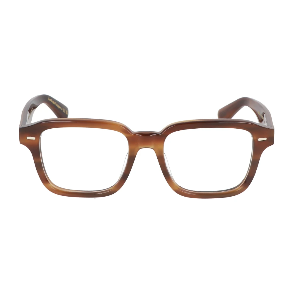Oliver Peoples Klassieke vierkante montuurbril OV 5562U Brown Unisex