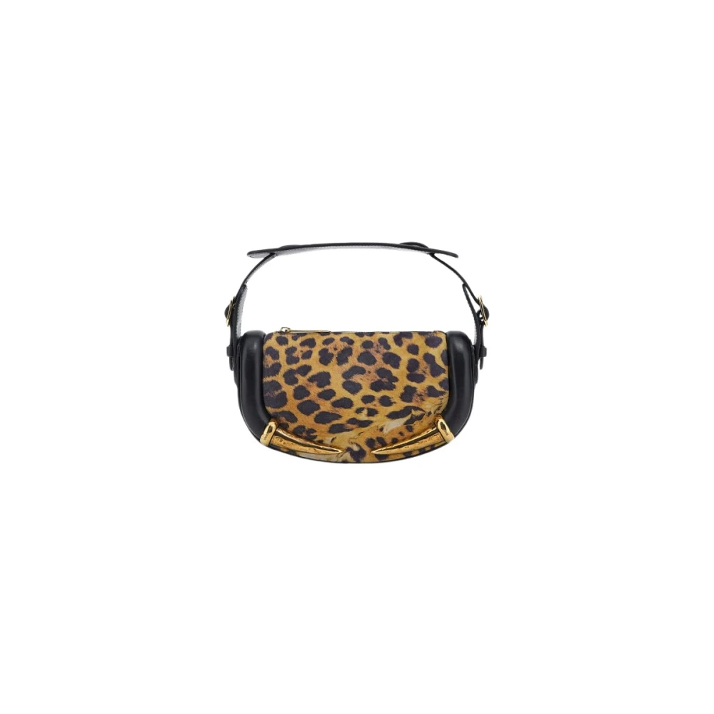 Roberto Cavalli Brown Handbags, Female, One Size, Fang Shoulder Bag With Handles