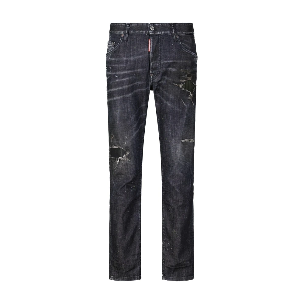 Dsquared2 Men's Black Slim Fit Jeans, M, Slim Fit Skater Jeans