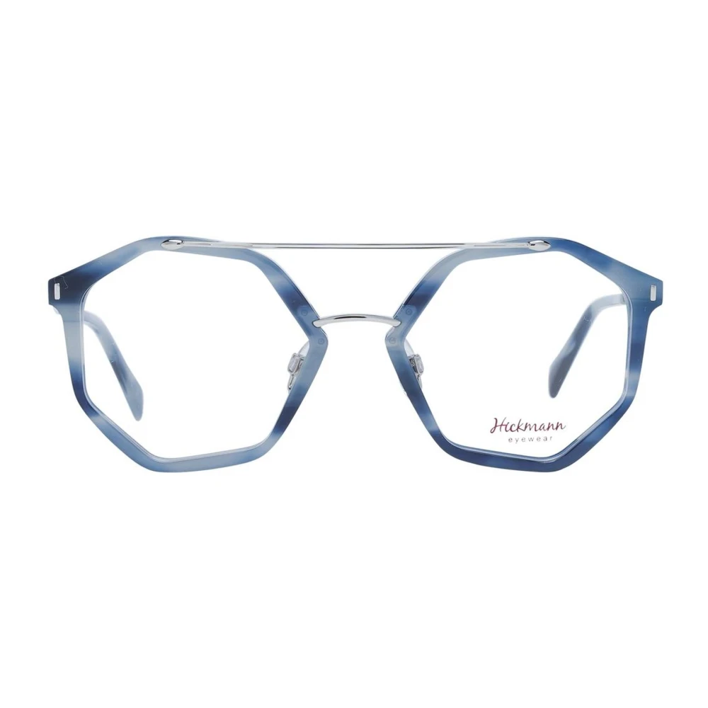 Ana Hickmann Blauwe Aviator Optische Frames met Demo Lenzen Blue Dames