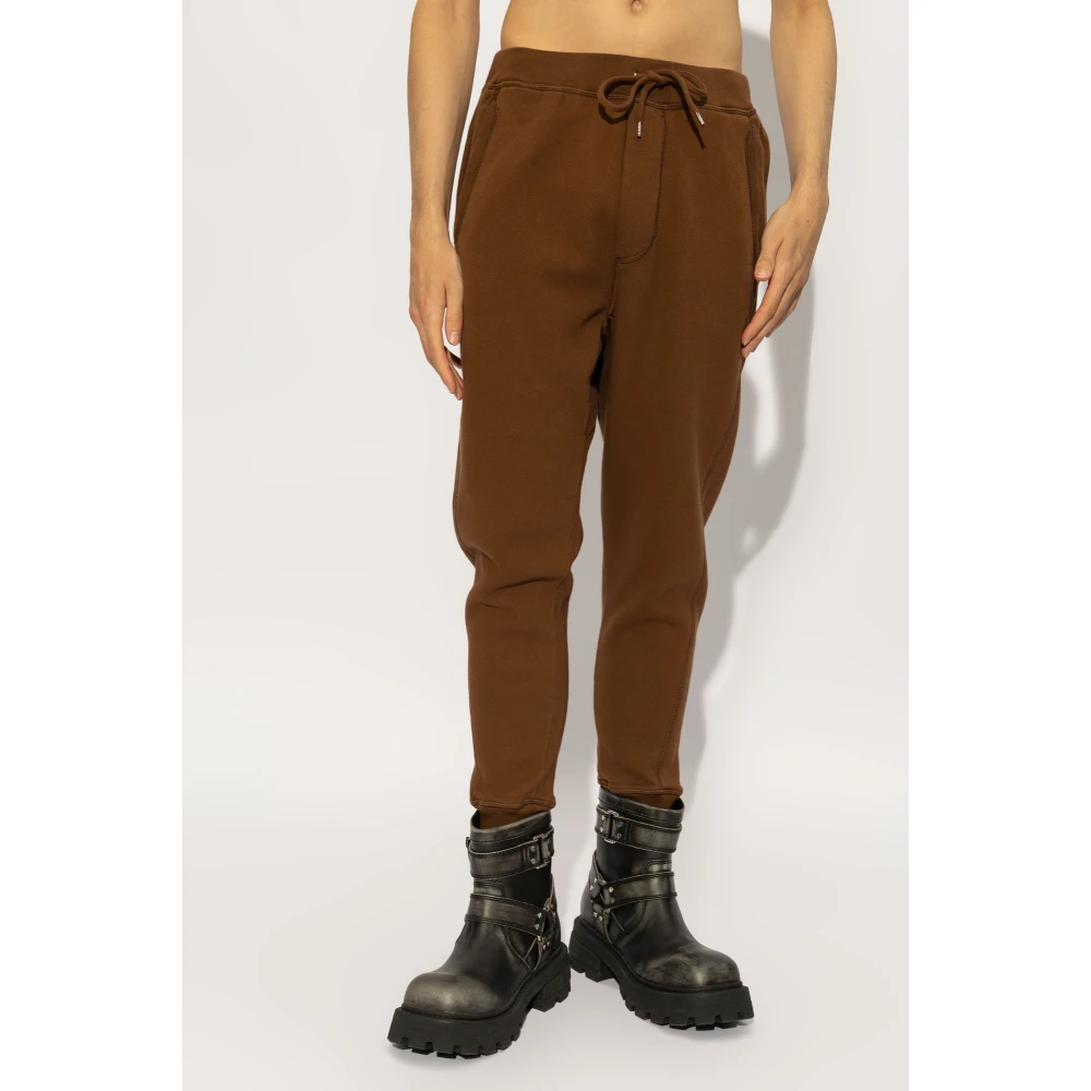 Dsquared2 Sweatpants Brown Heren