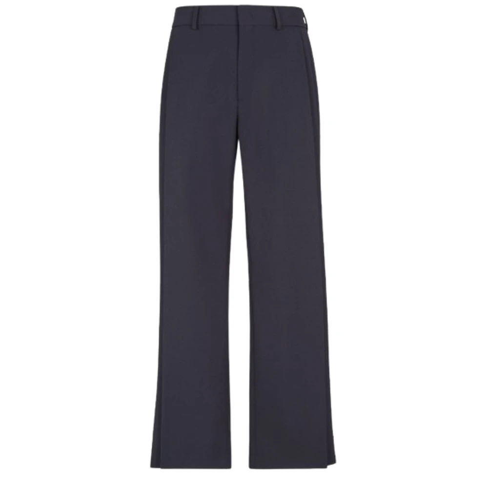 Fendi Men's Blue Stylish Trousers - Wide Trousers - M - Trousers