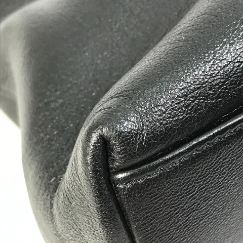 Gucci Vintage Pre-owned Leather gucci-bags Black Dames