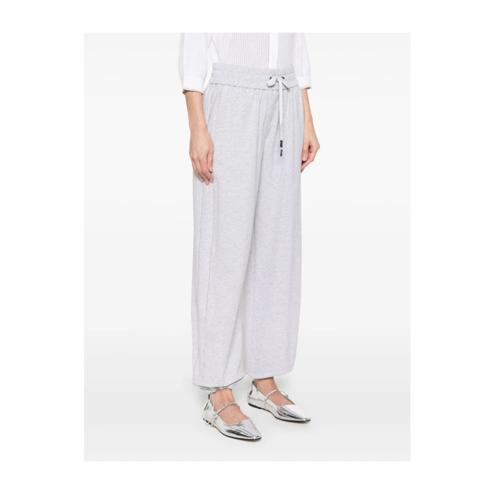 PESERICO Grijze Elegante Broek Gray Dames