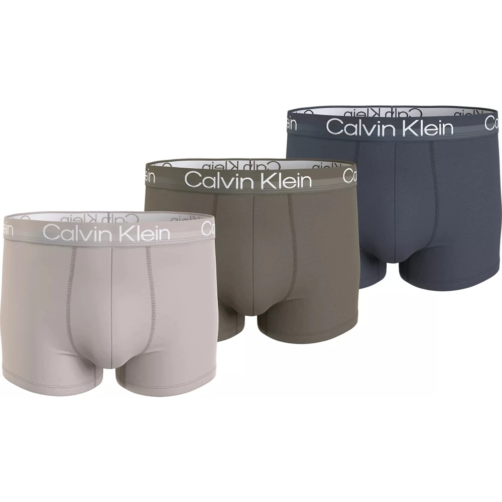 Calvin Klein Mannen Trunk Ondergoed 3-Pack Multicolor Heren