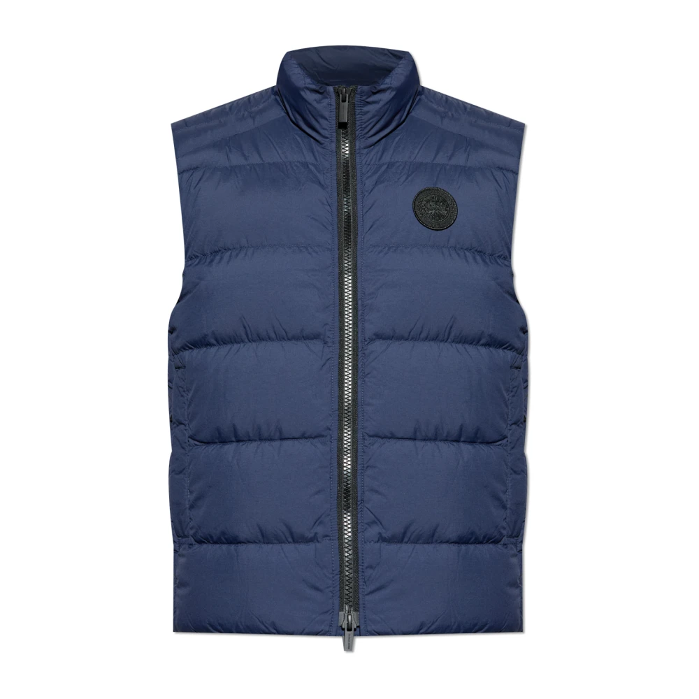 Canada Goose Men's Blue Waistcoats, Xl, Crofton Down Vest