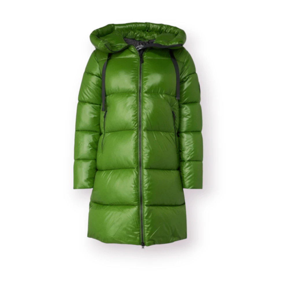 Save The Duck Lichtgewicht Parka Jas Green Dames