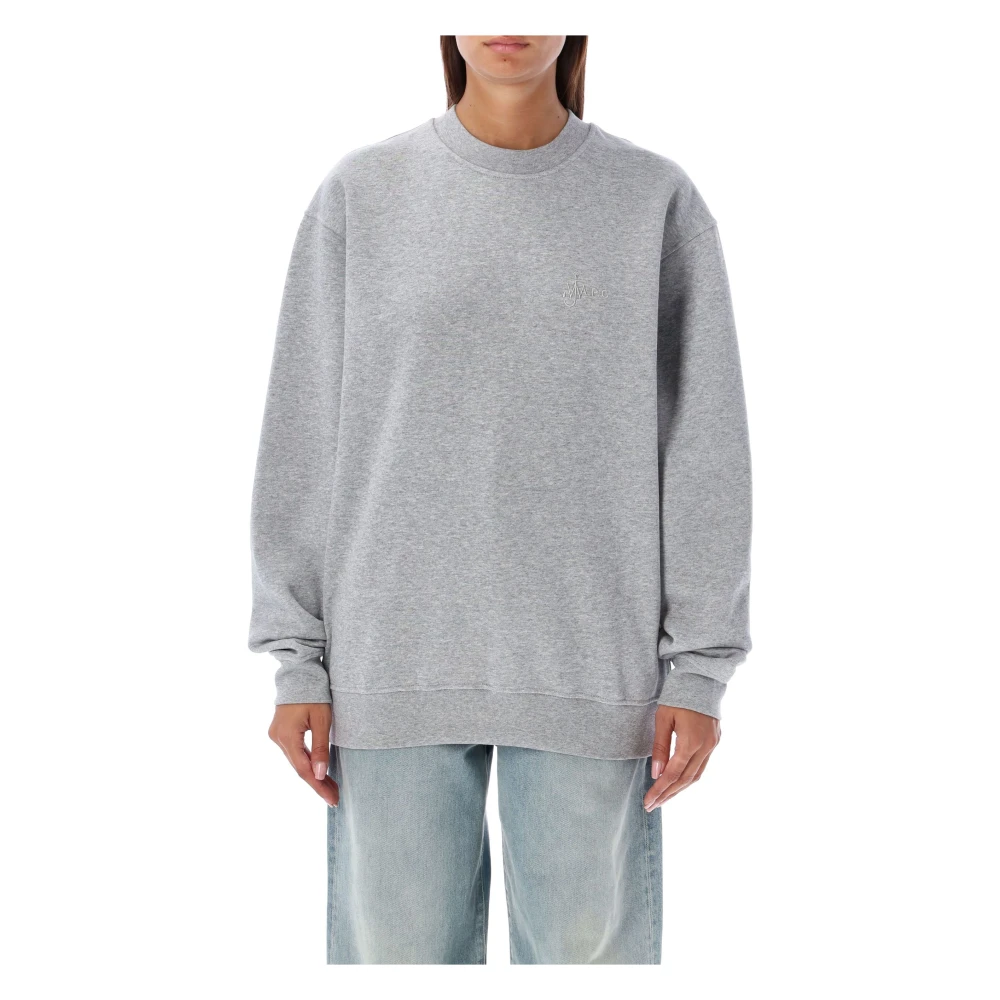 JW Anderson Klassieke Crewneck Sweater Gray