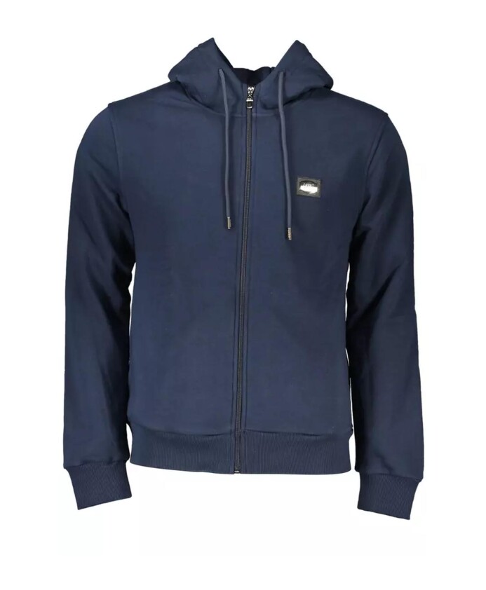 sweat-a-capuche-bleu-avec-fermeture-eclair