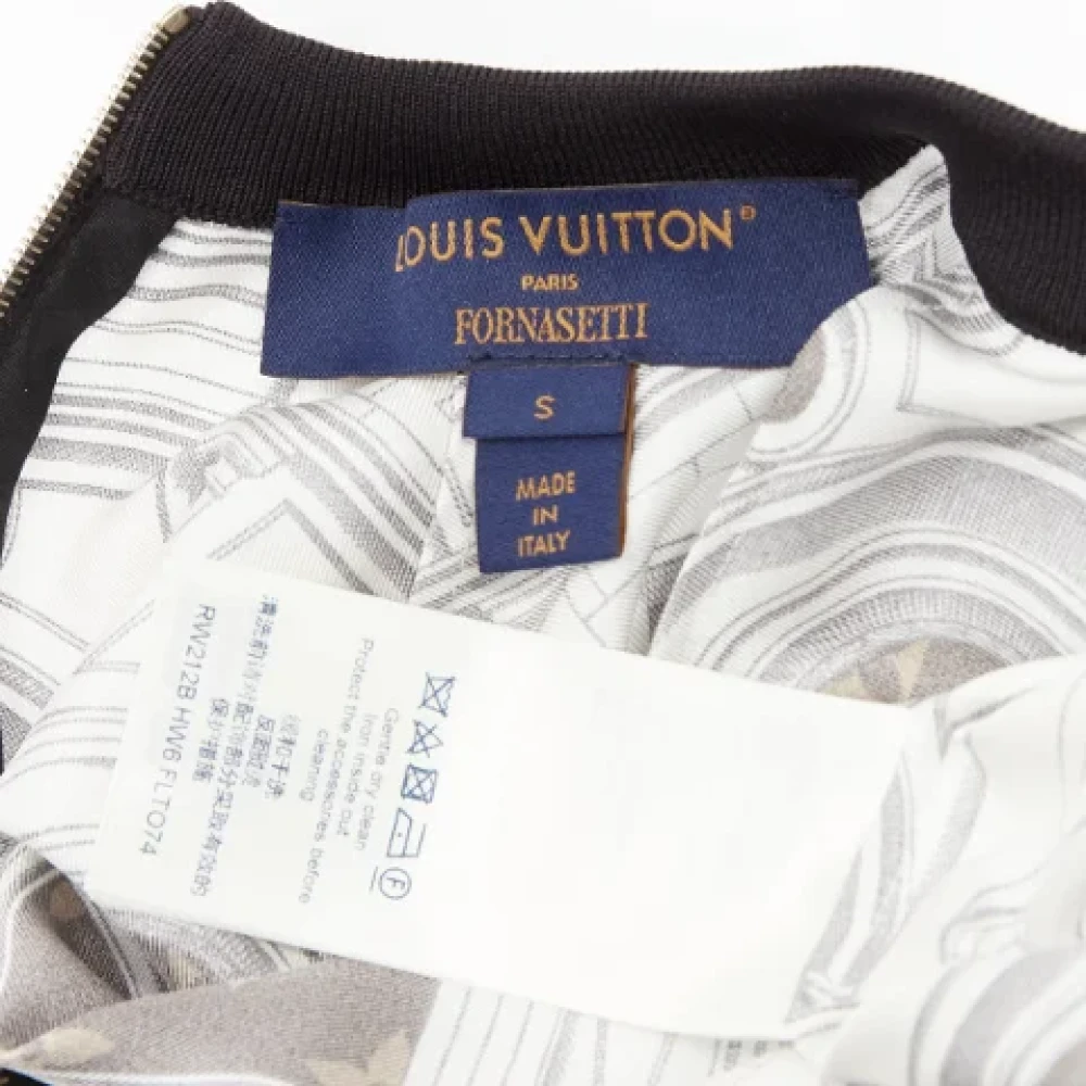 Louis Vuitton Vintage Pre-owned Silk tops White Dames