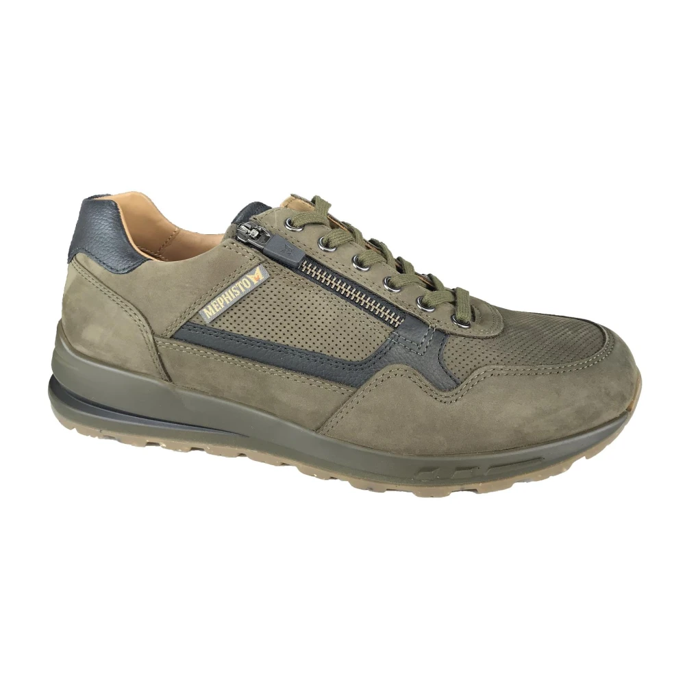 Mephisto Schoenen Sneaker Heren Schoenen Groen