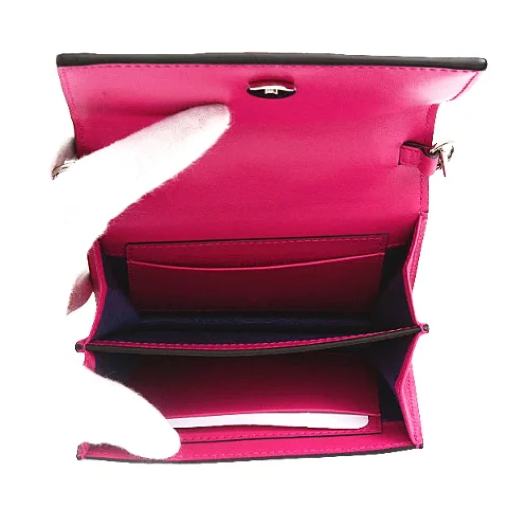 Gucci Vintage Pre-owned Leather gucci-bags Pink Dames