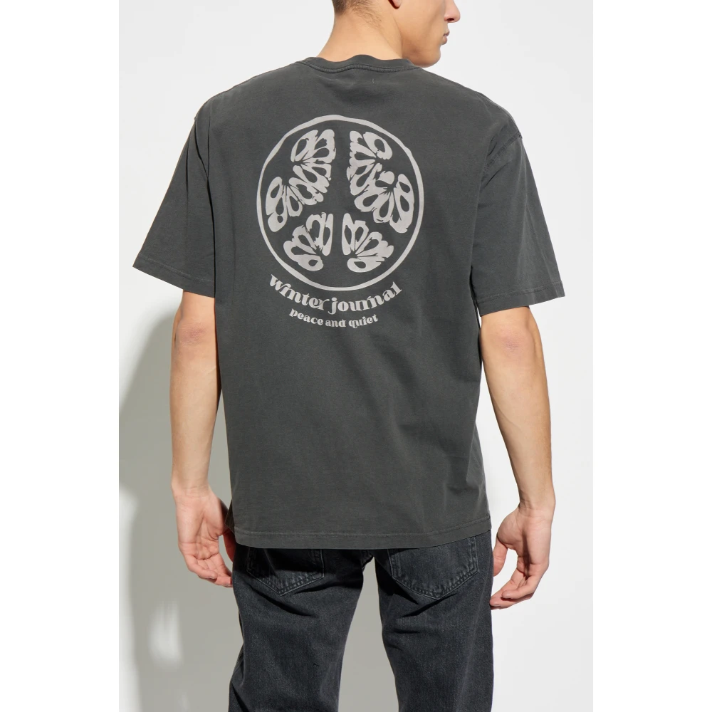 Samsøe Sajournal T-Shirt Gray Heren