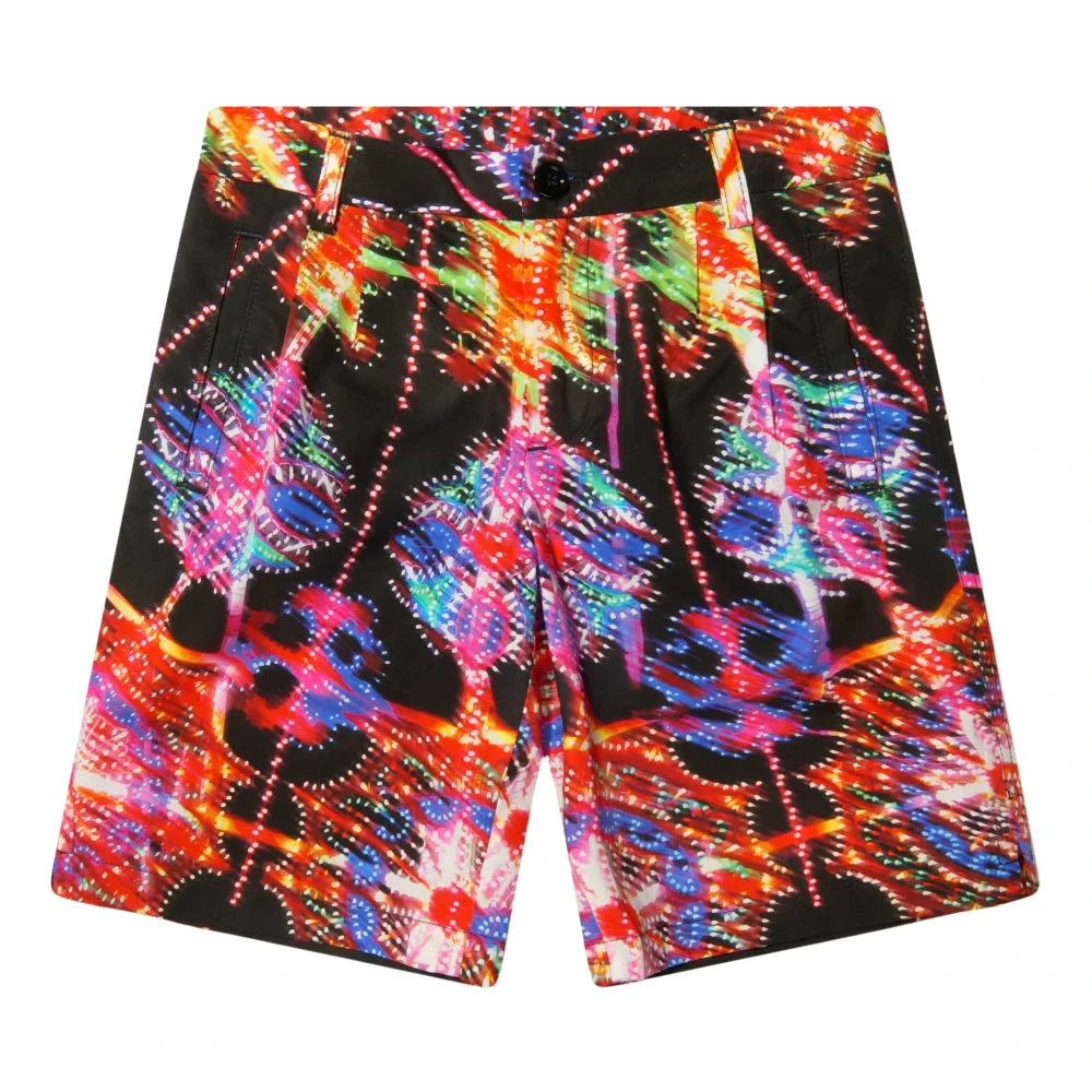 Dolce & Gabbana Boys Multicolor Shorts, 10 Y, Illuminations Bermuda Shorts