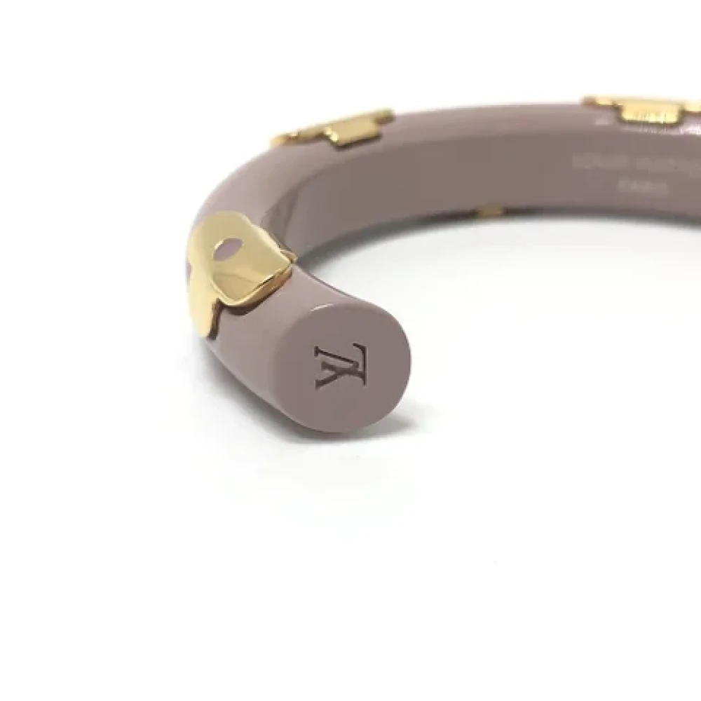 Louis Vuitton Vintage Pre-owned Metal hair-accessories Gray Dames