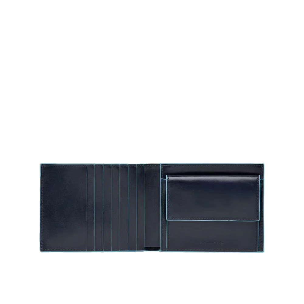 Piquadro Men's Blue Wallets & Cardholders, One Size, Wallets & Cardholders