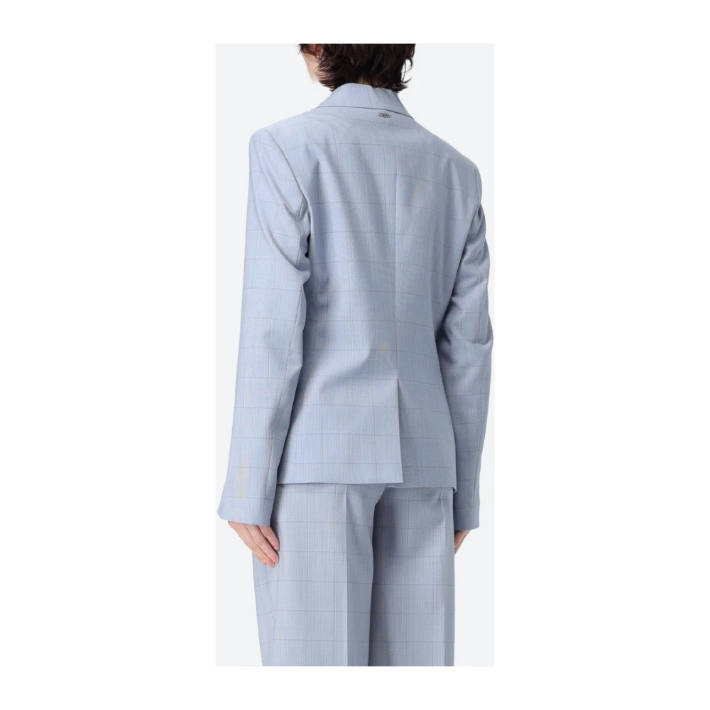 Hugo Boss Klassieke Wollen Blazer Blue Dames