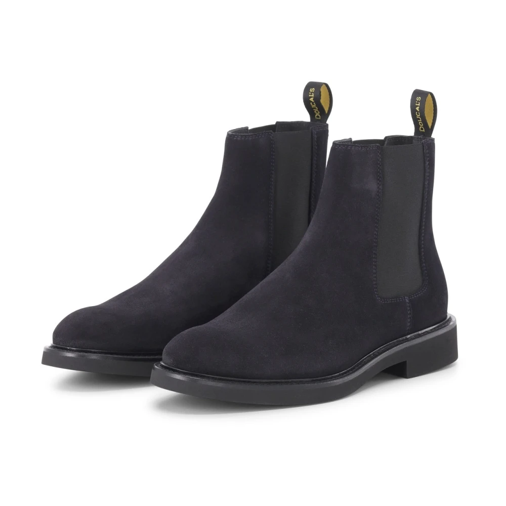 Doucal's Veloursleren Laarzen Comfort Stijl