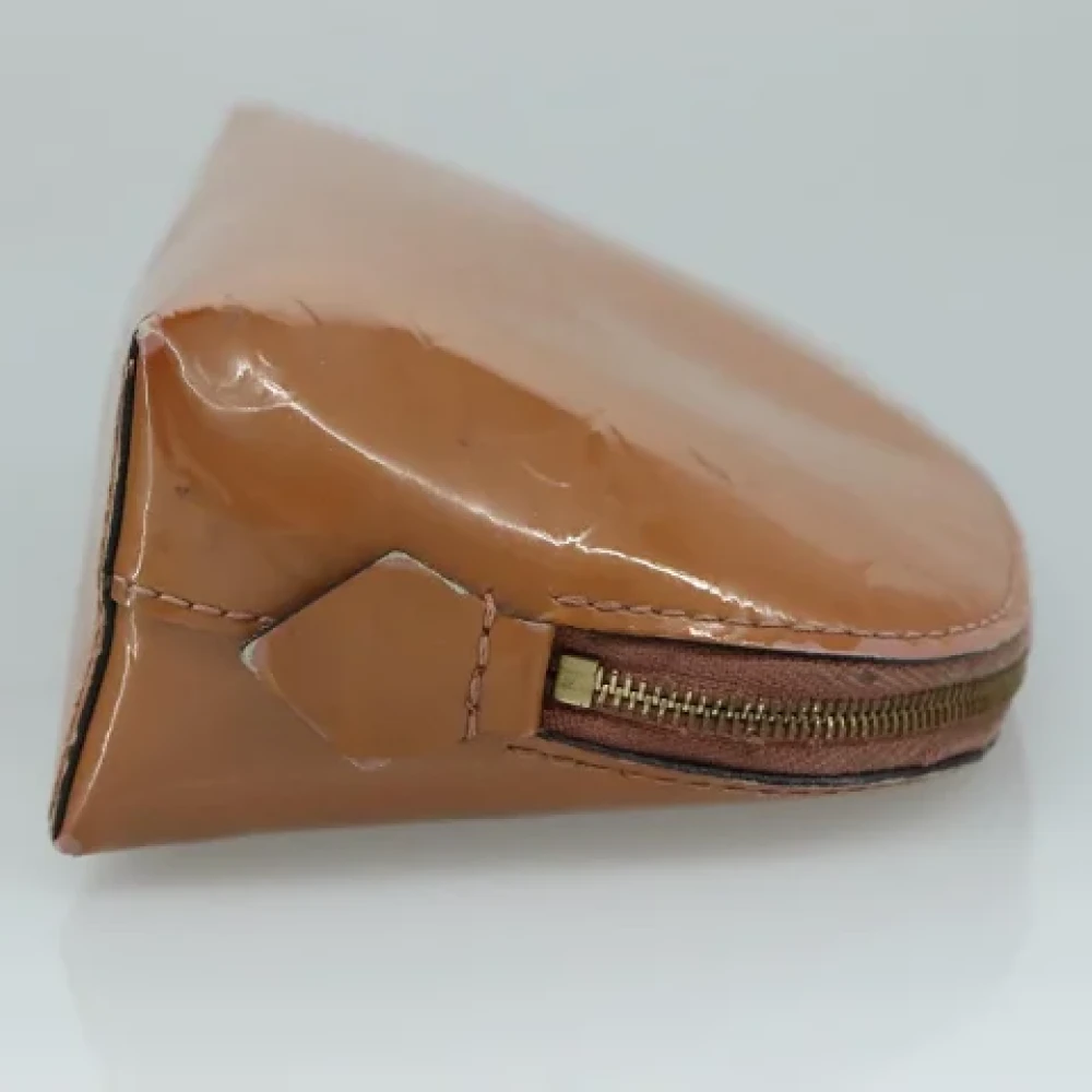 Louis Vuitton Vintage Pre-owned Leather pouches Brown Dames