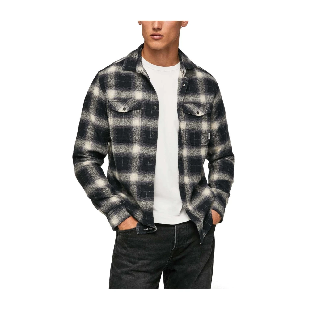 Pepe Jeans Men's Black Casual Shirt - Casual Shirts - S - Shirts