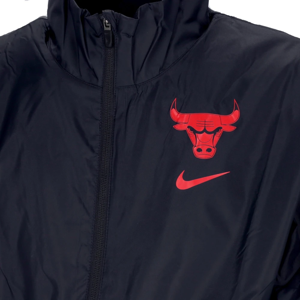 Nike Chicago Bulls Trainingsjack Zwart Rood Black Heren