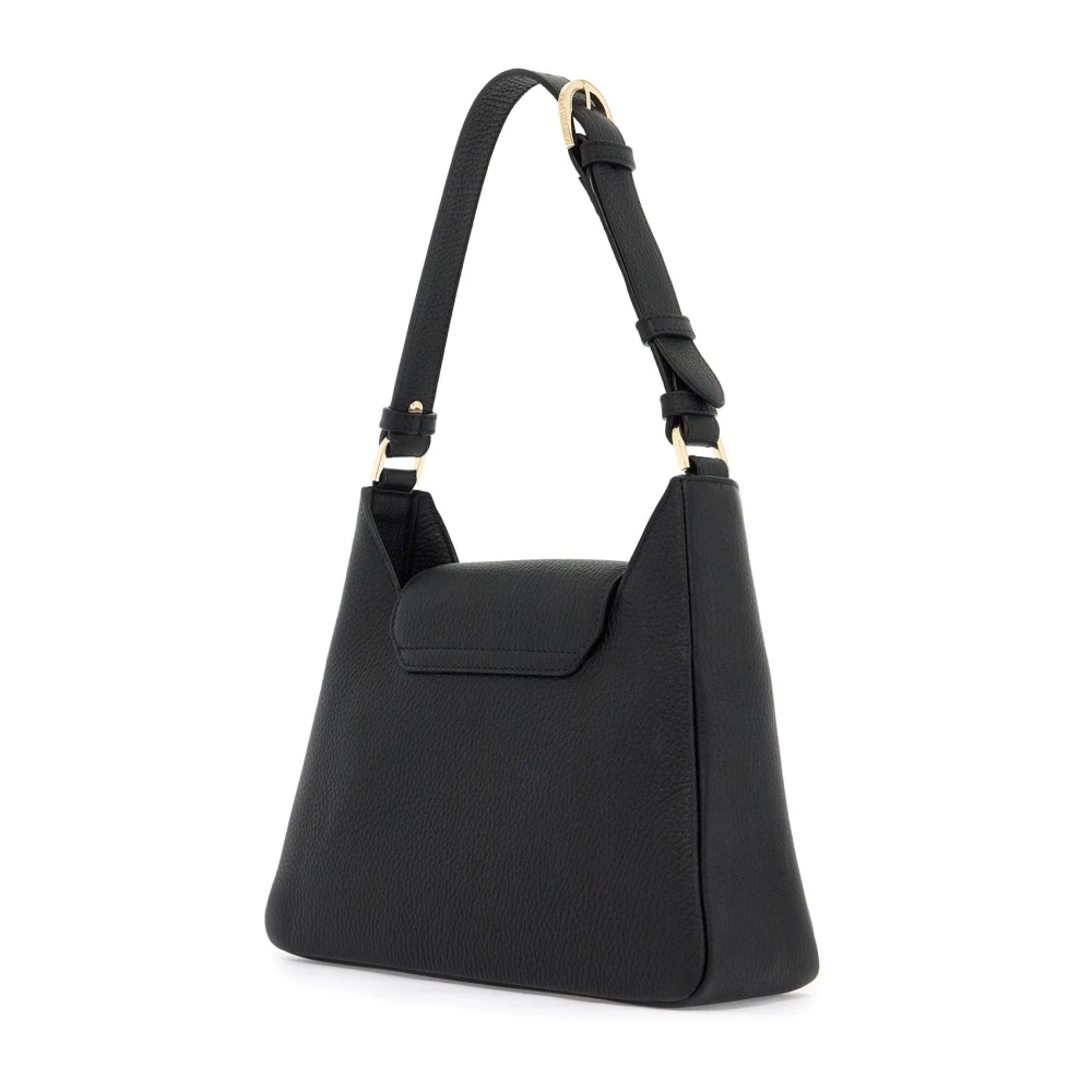 Strathberry Stijlvolle Hobo Tas Black Dames