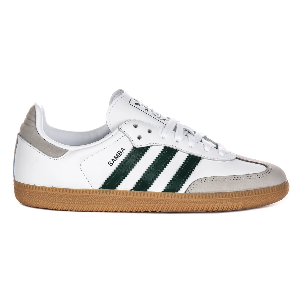 Adidas Women's White Skateboarding, 5 Uk, Samba Og Green Trainers
