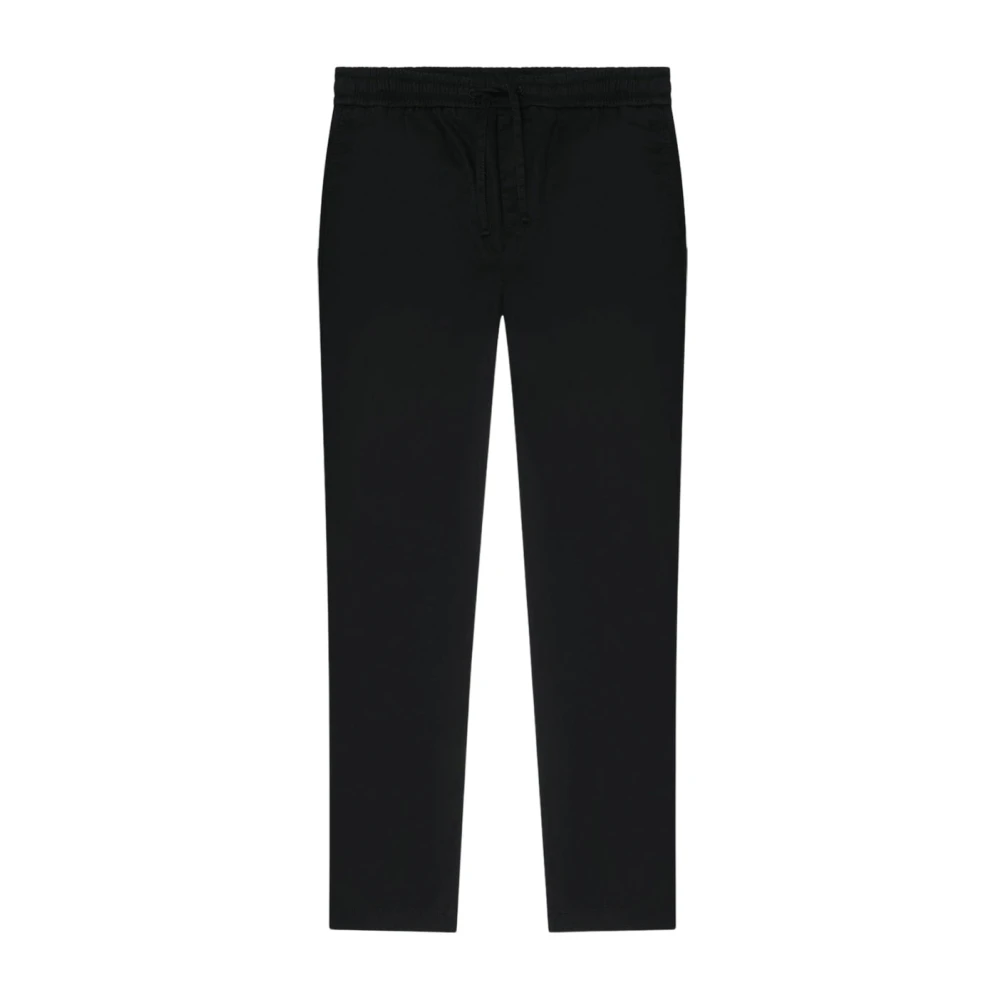 Lyle & Scott Katoenen Bedford Cord Broek Black Heren