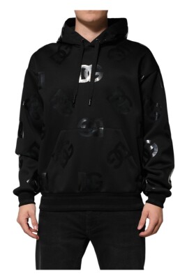 sweat-a-capuche-logo-metallique-noir