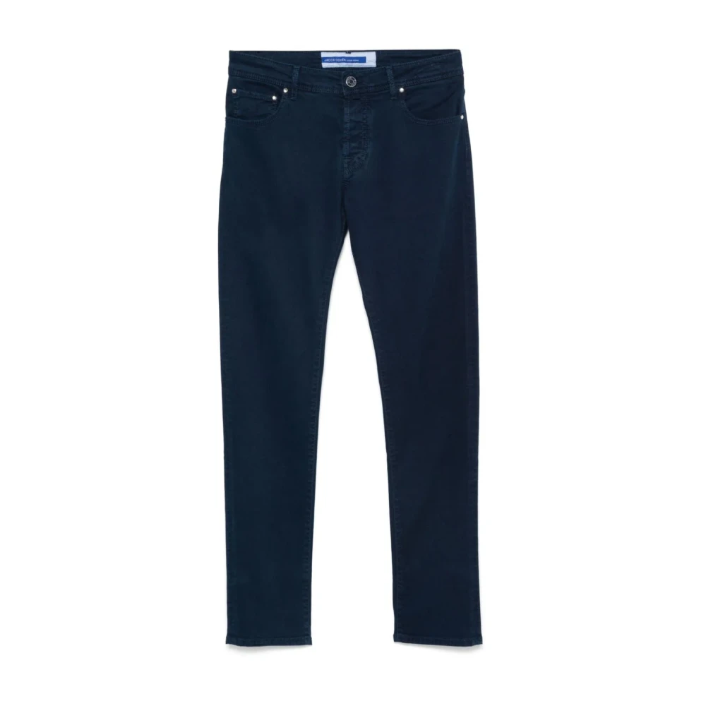 Jacob Cohën Pruisisch Blauwe Slim Fit Broek Blue Heren