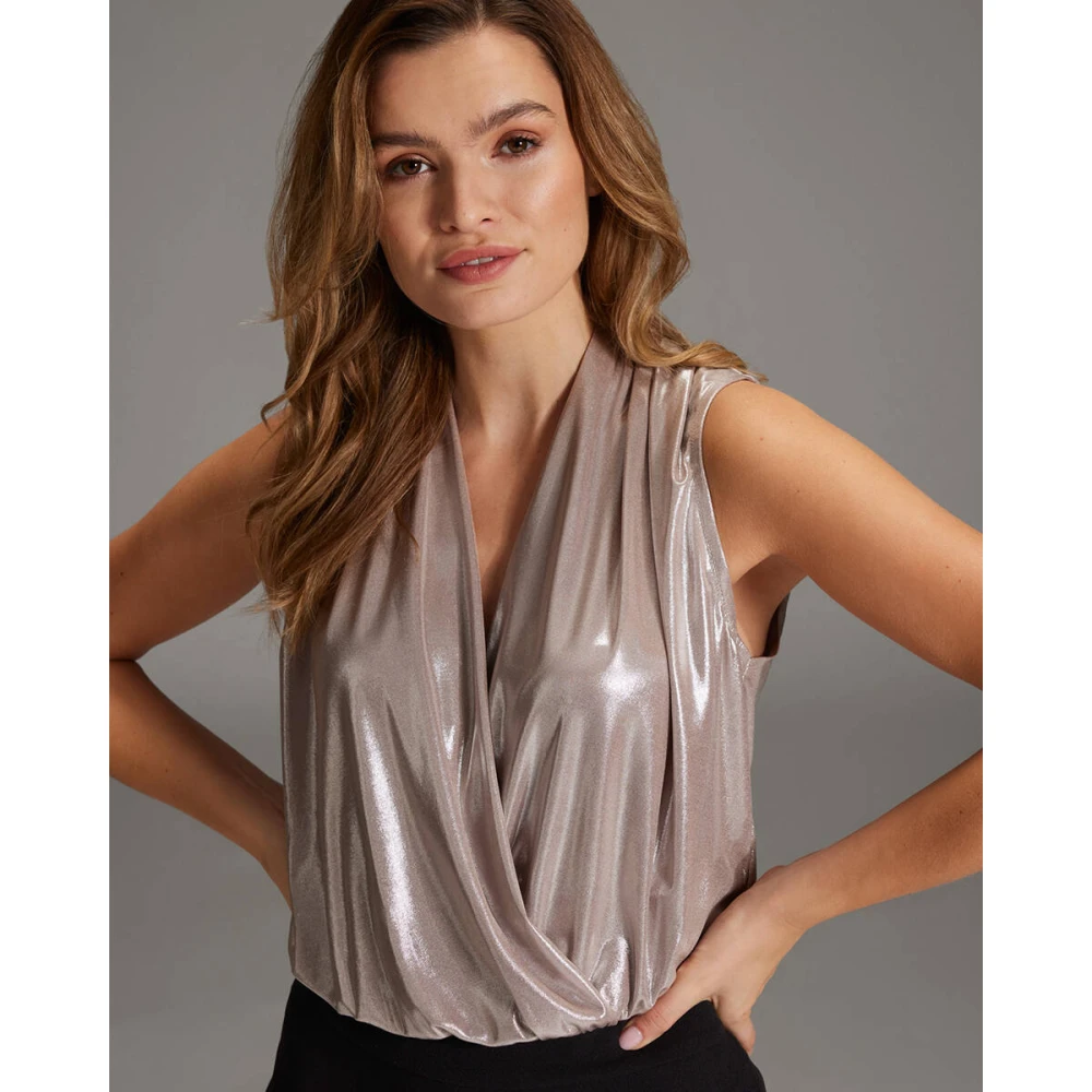 Swing Crepe Jersey Jumpsuit met Kant Multicolor Dames