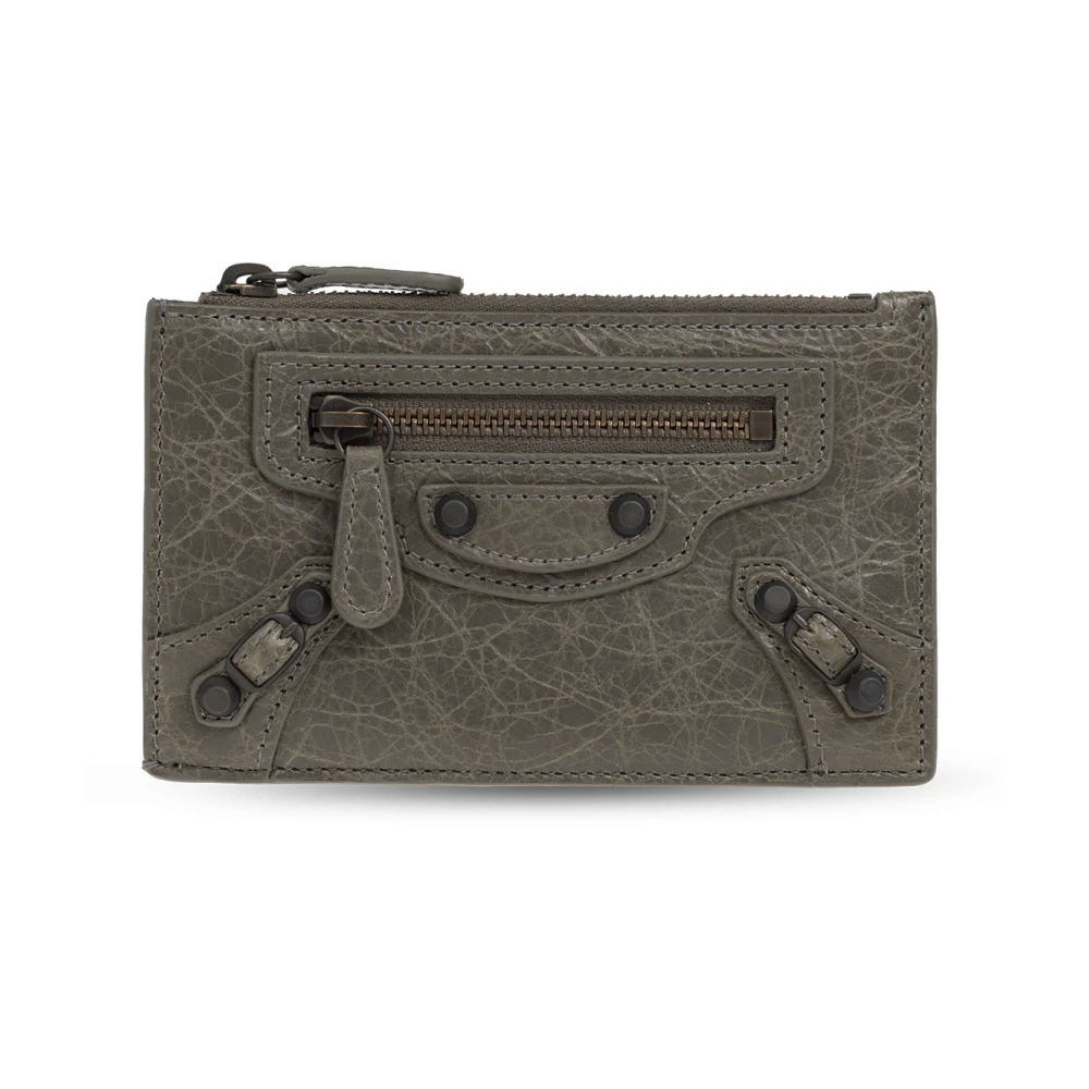 Balenciaga Leren portemonnee Green Dames