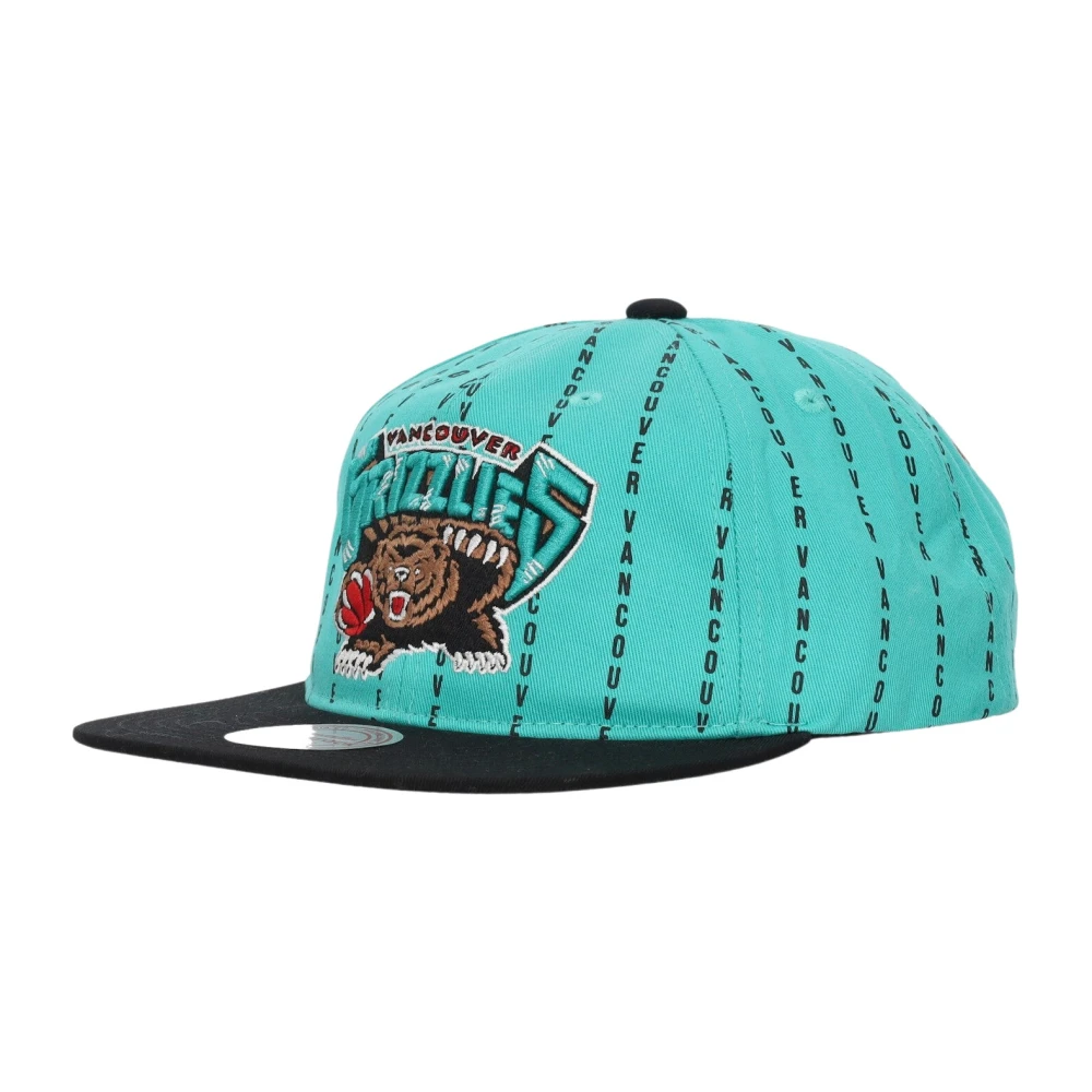 Mitchell & Ness Vancouver Grizzlies Pinstripe Cap Blue Heren