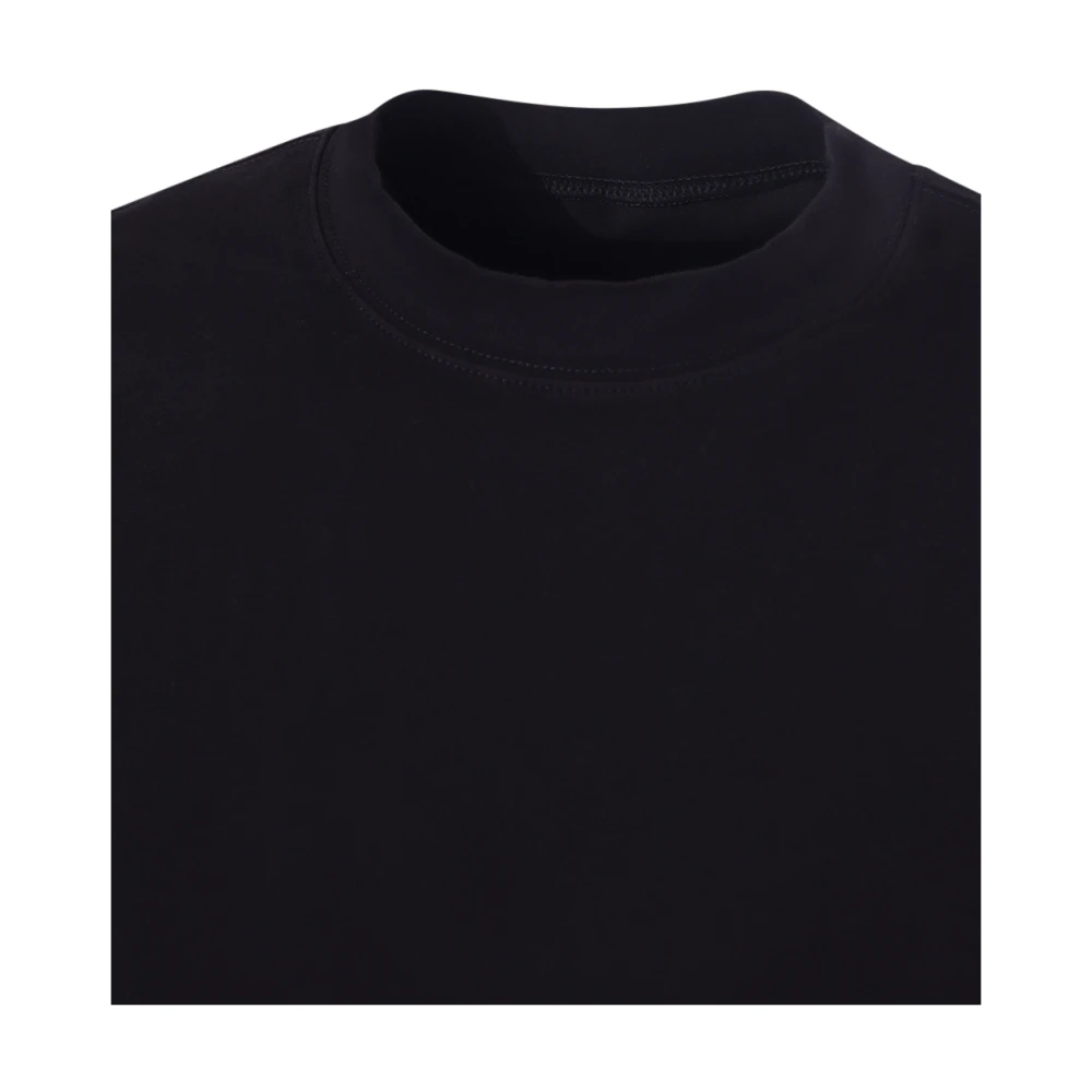 Circolo 1901 Zwart Crew-neck T-shirt Lange mouwen Black Heren