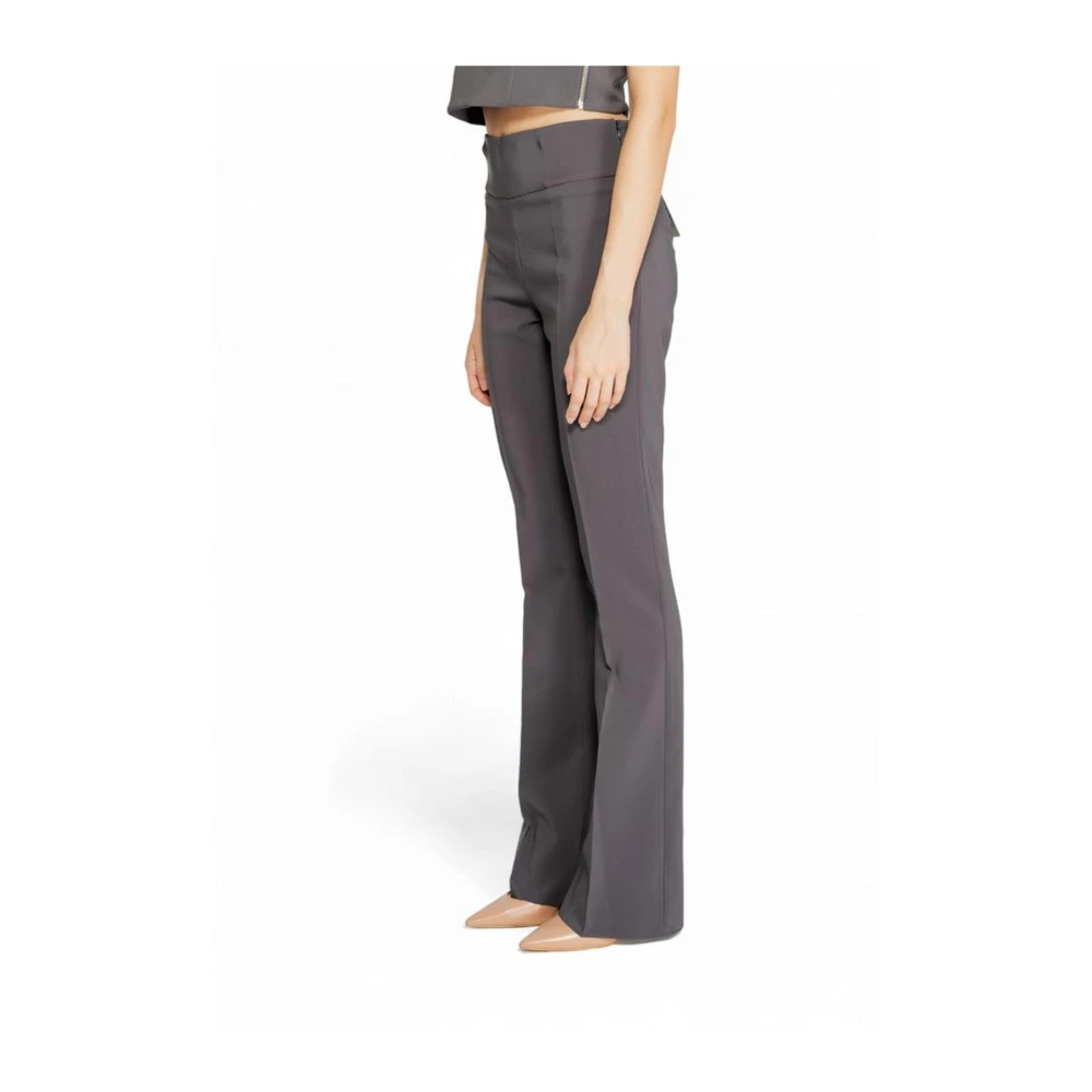 RINASCIMENTO Wijde broek Gray Dames