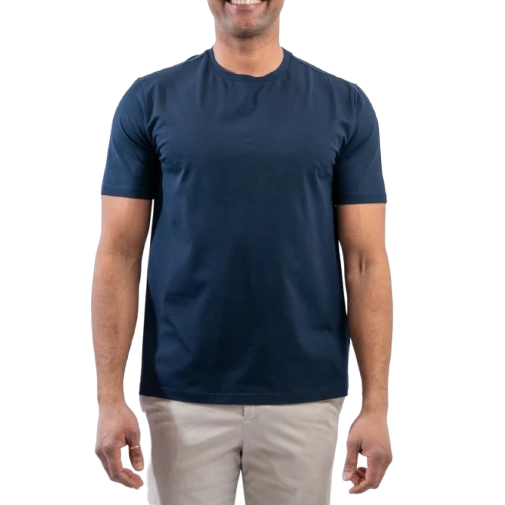 Herno - Tops > T-Shirts - Blue - Herno - Modalova