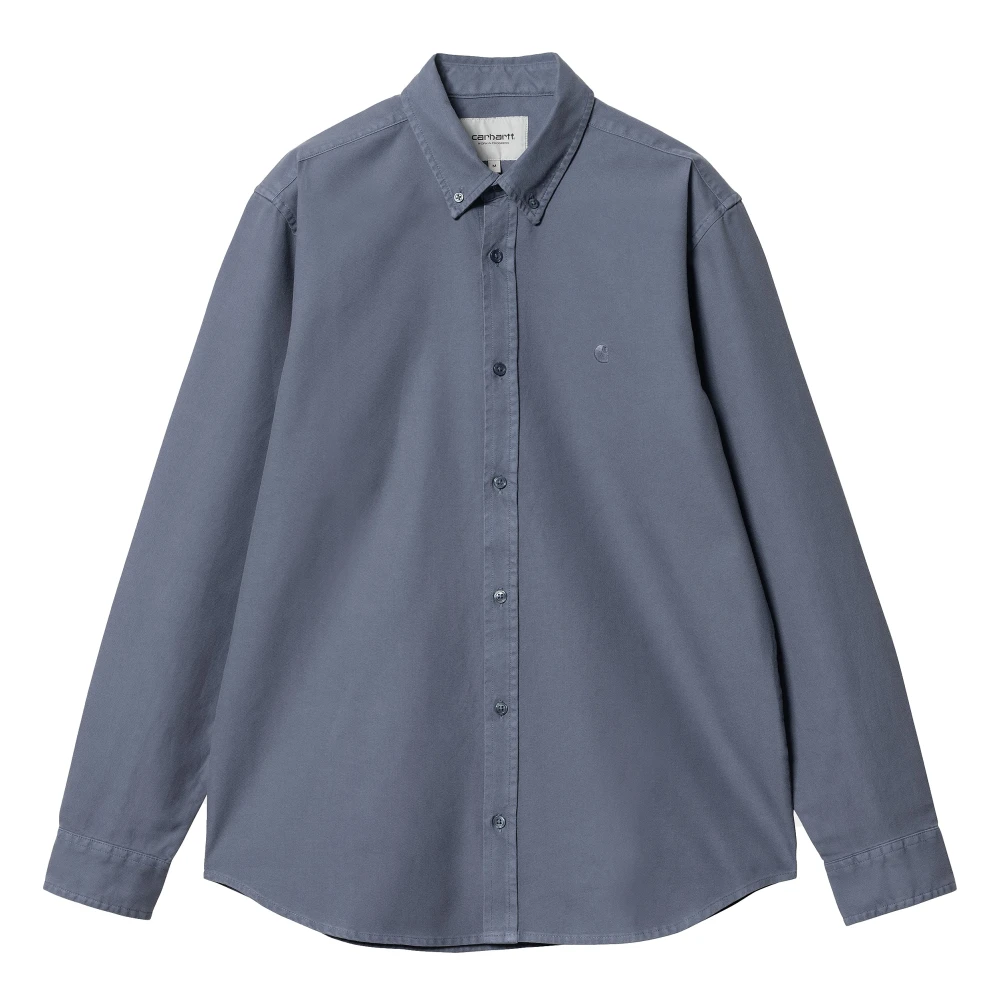 Carhartt WIP Klassieke Oxford Button-Up Shirt Blue Heren
