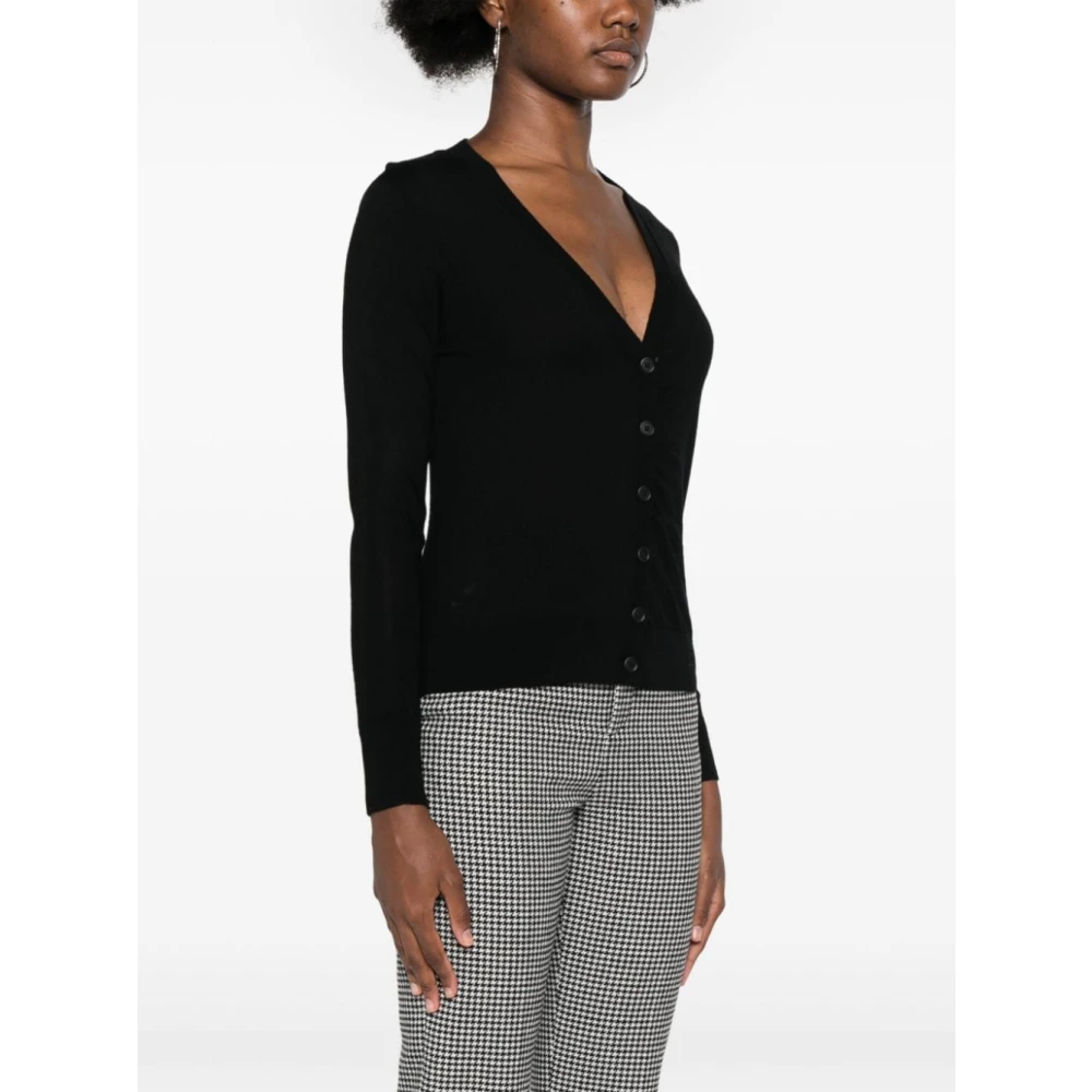 pinko Lana Cardigan Sweaters Black Dames