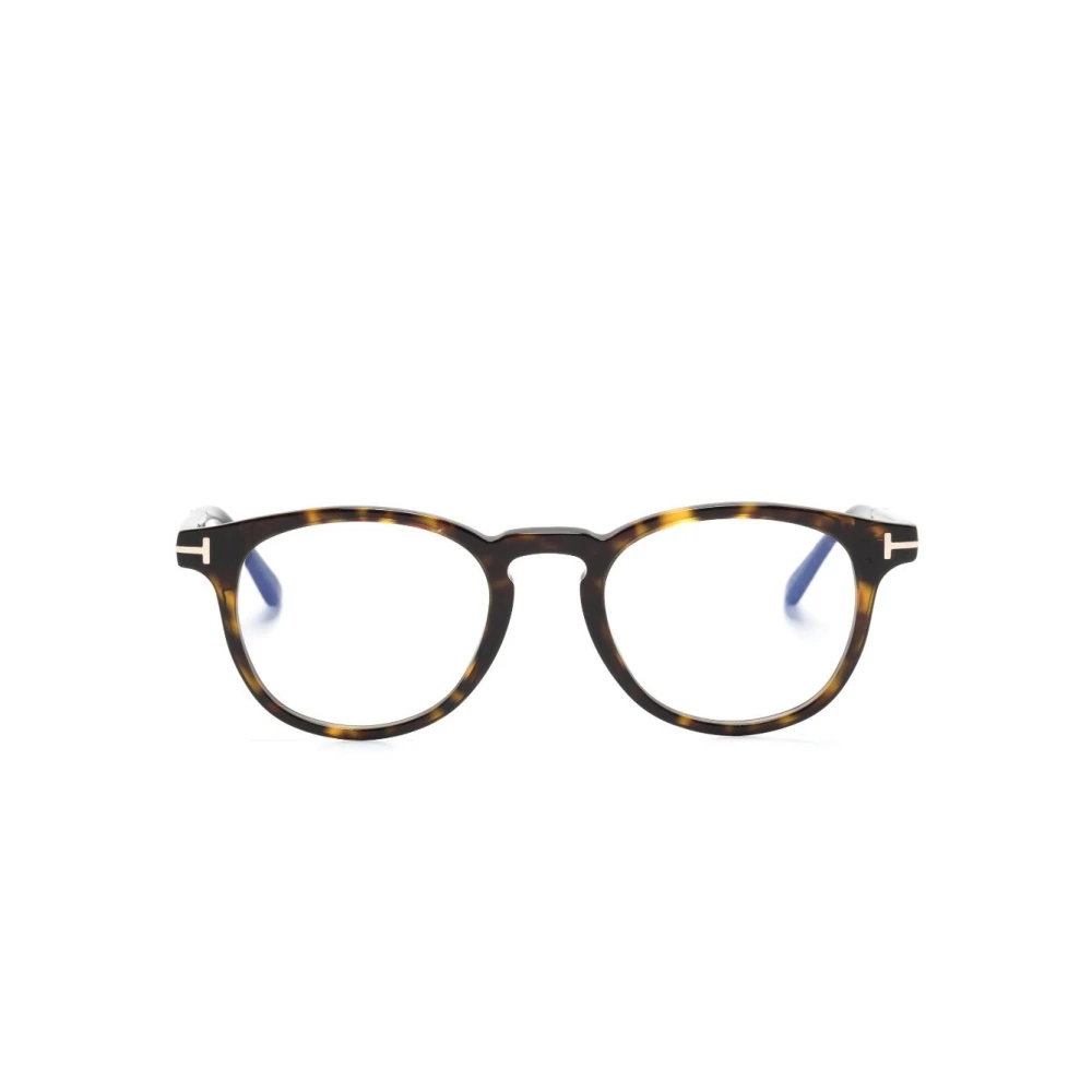 Tom Ford Bruin Havana Optisch Montuur Stijlvol en veelzijdig Brown Unisex