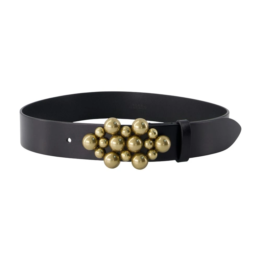 Isabel Marant Women's Black Vickia Gb Belt - Belts - 75 Cm - Accessories