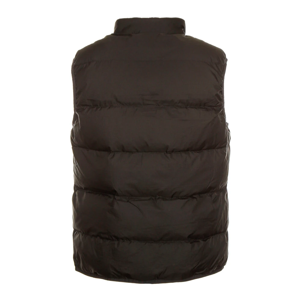 Fred Perry Gewatteerd Geïsoleerd Gilet met Logoborduursel Black Heren
