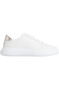 white-sneakers-with-metallic-tongue
