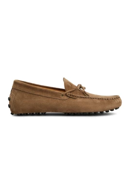 Loafers med rosett