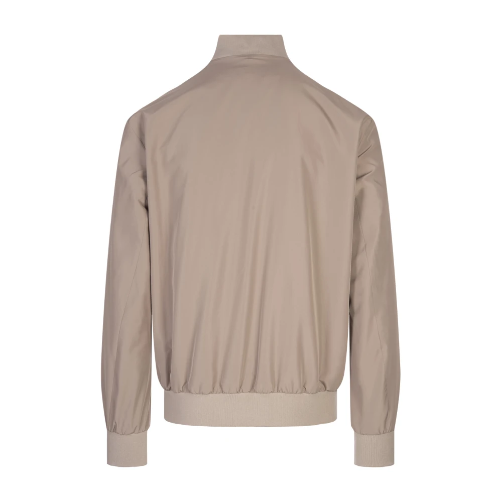 Kiton Bruin Polyester Stijlvol Shirt Brown Heren