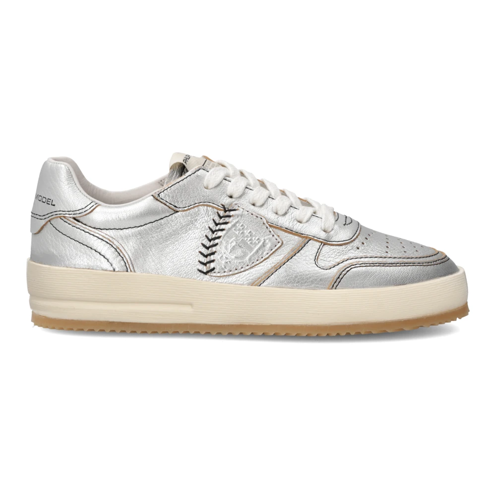 Philippe Model Donna Grigio Sneakers Nice Tennis
