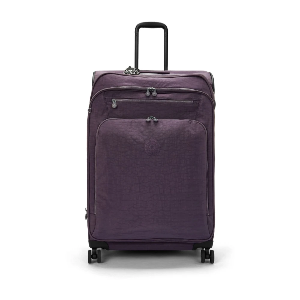 Kipling Nieuwe Youri Trolley Tas Purple Unisex