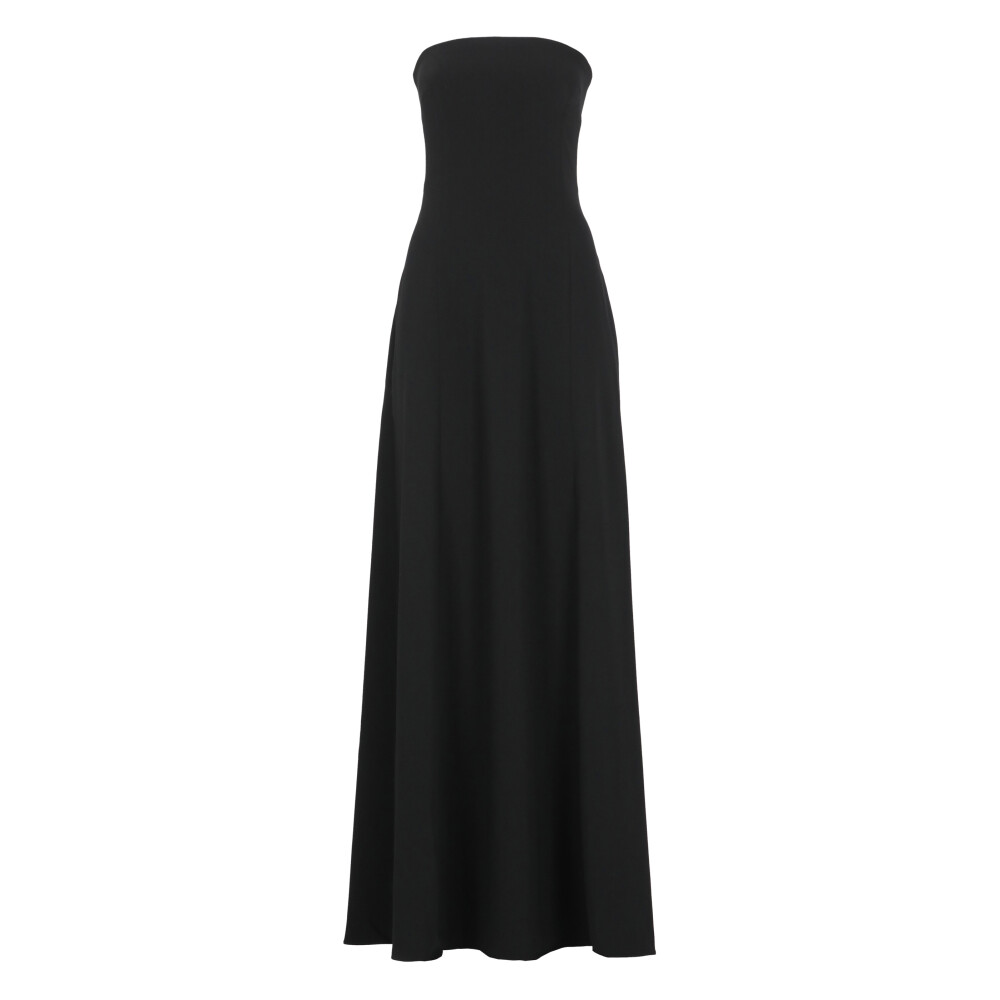 ワンピース SOLACE LONDON Woman Dress Black OS42038 BLACK Solace London Jodi Crepe Maxi Dress | Black | FARFETCH