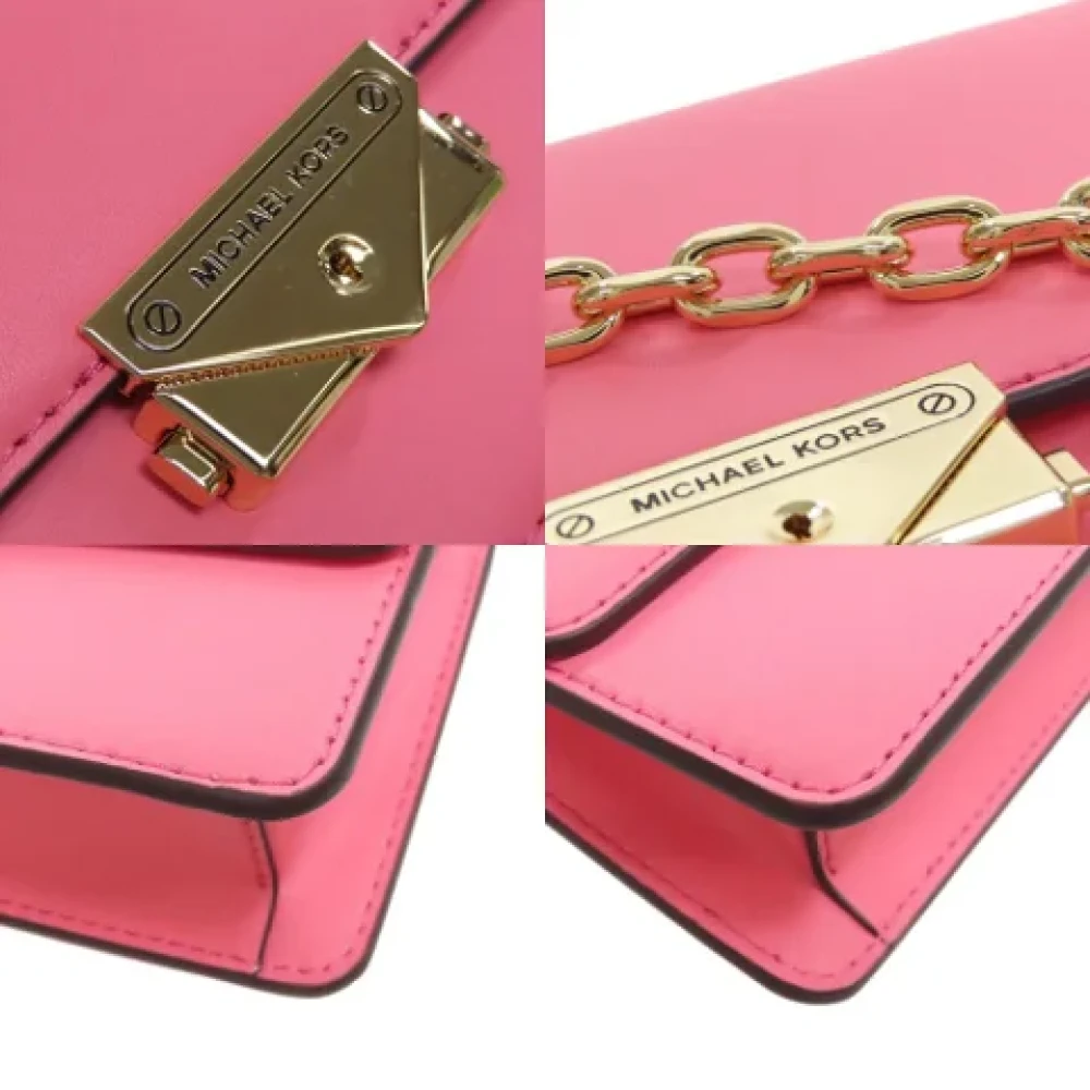 Michael Kors Pre-owned Leather shoulder-bags Pink Dames