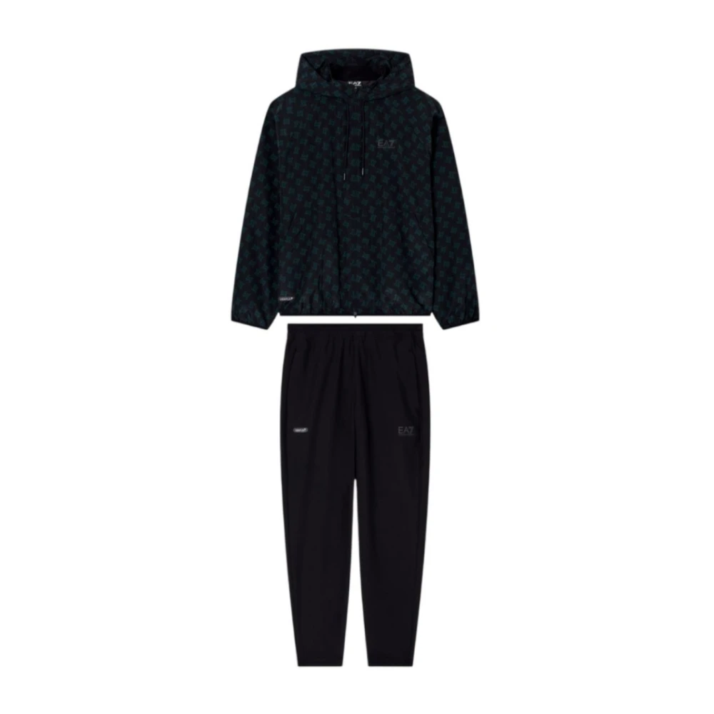 Emporio Armani Ea7 Uomo Nero Sport, S, New,